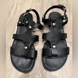 Black Forever 21 sandals, size 8